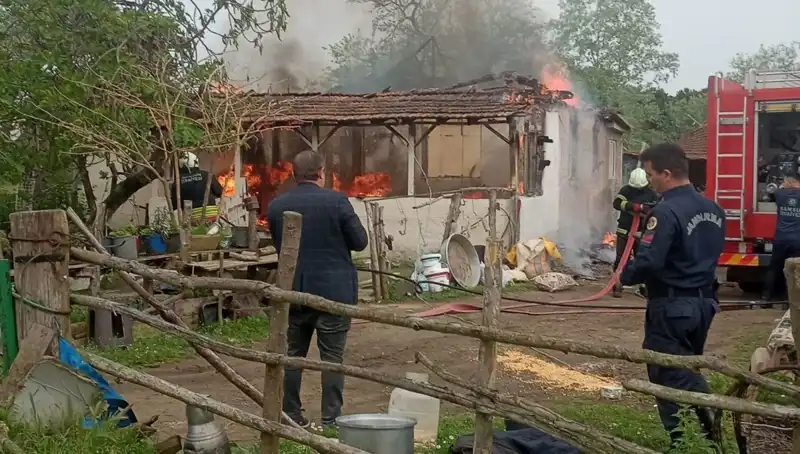 Elektrik Kontağından Çıkan Yangın, Evi Kül Etti: Olayın Detayları