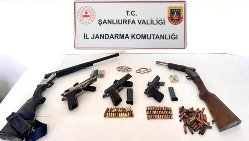 Şanlıurfa'da Ruhsatsız Silahlara Geçit Yok: Operasyon ve Tutuklamalar