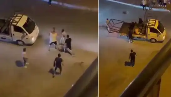 Bursa'da Taciz Şüphelisine Sokakta Dayağı: Gözaltına Alındı