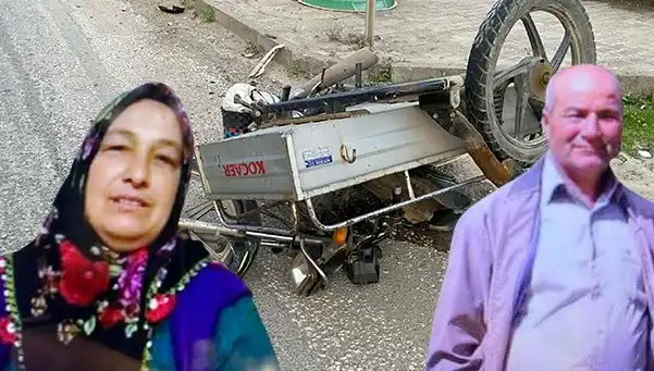Motosiklete Arkadan Çarpan Araç, Feci Kaza ve İki Hayat Kaybı!