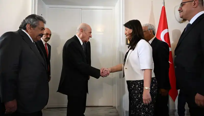 Devlet Bahçeli, DEM Parti Heyeti ile Tarihi Görüşme Gerçekleştirdi