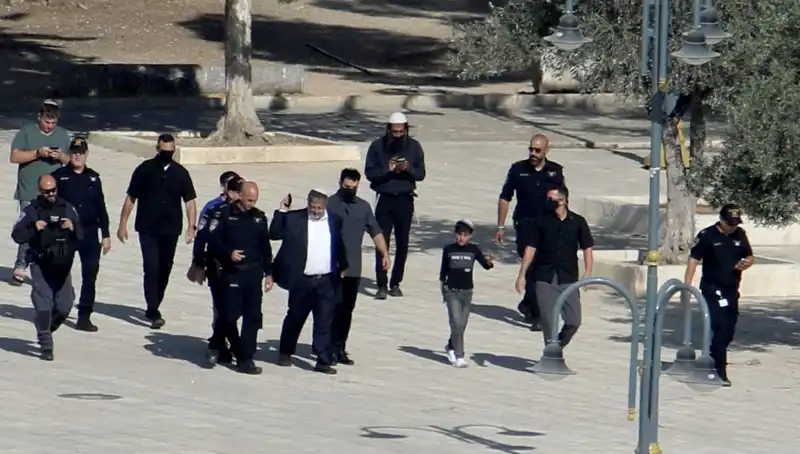 İsrailli Bakan, Mescid-i Aksa’da Tartışmalara Neden Olan Yeni Bir Ziyaret Gerçekleştirdi