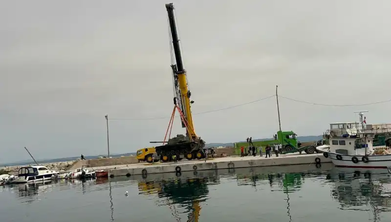Saros Körfezi'nde Tarihi Olay: Tank Batırma Projesi Başlıyor