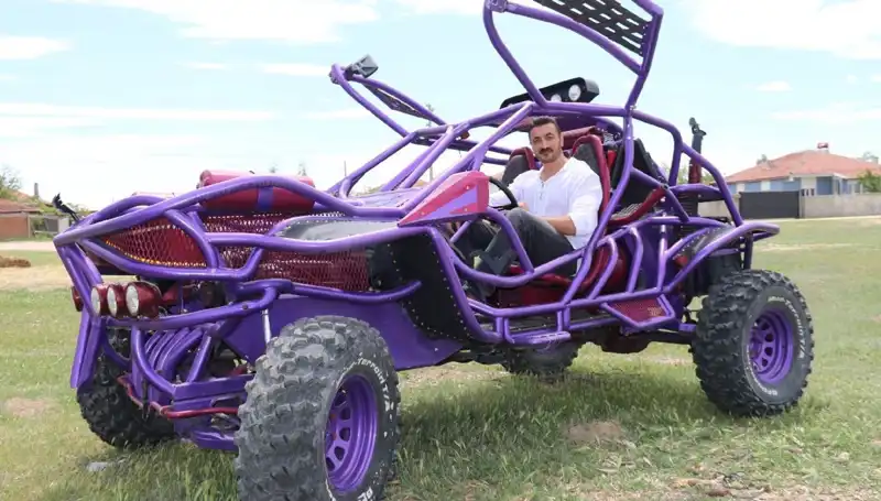 Mad Max Hayranı Genç, 900 Bin TL’ye Kendi Arazi Araç Gereçlerini Tasarladı