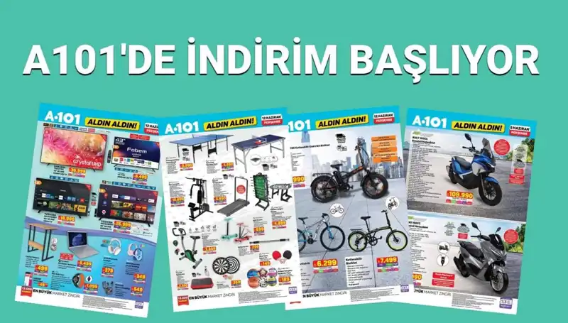 A101 12 Haziran Aktüel Kataloğu: Kaçırılmayacak Fırsatlar Sizi Bekliyor!