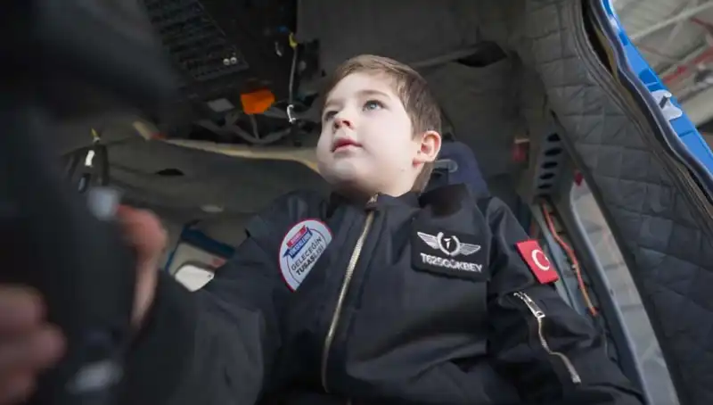 23 Nisan Coşkusuyla Miniklerden TUSAŞ'a Unutulmaz Ziyaret