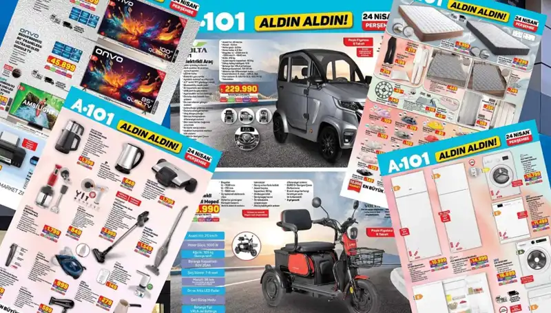 A101'e Yeni Ürünler Geliyor: Perdeden Halıya, Elektronik Mutfak Ürünlerine Kadar!